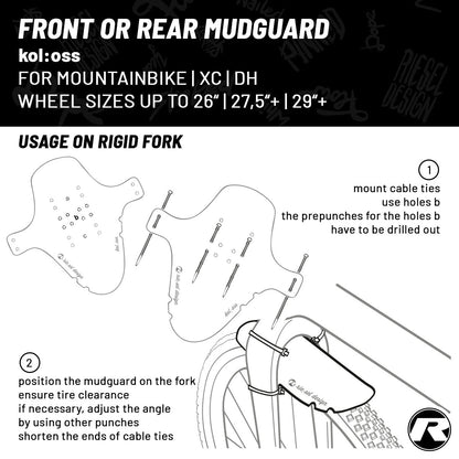 Riesel Design - Front Mudguard - KOL:OSS - Triathlete Store