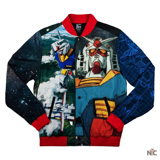 RX-78-2 Big Print Bomber Jacket