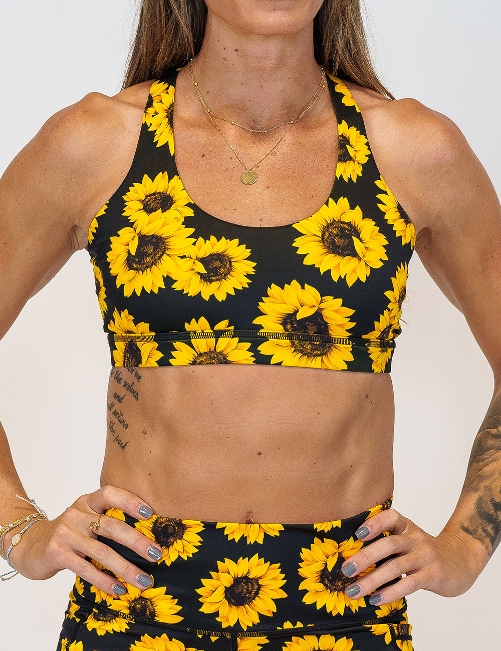 Butterfly Back Bra | Sunflower