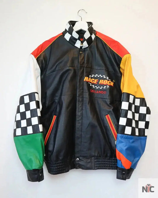 Race Rock Orlando Leather Jacket