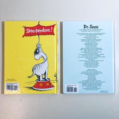 Dr. Seuss 2-book BUNDLE: If I Ran the Circus / I Had Trouble...Solla Sollew