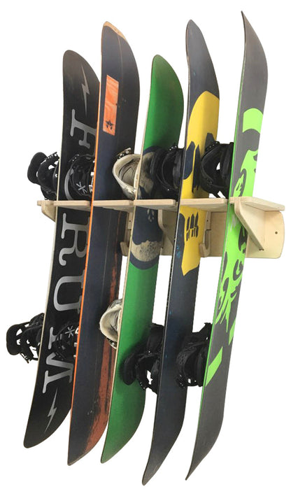 THE PONDEROSA snowboard wall rack