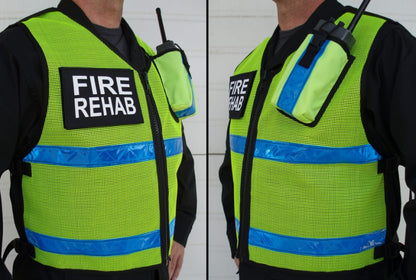 Radio Pocket Mesh Safety Vest