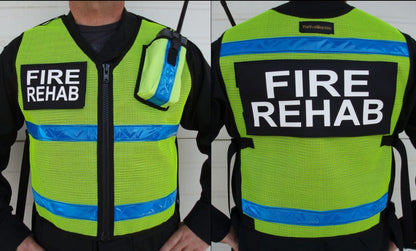 Radio Pocket Mesh Safety Vest