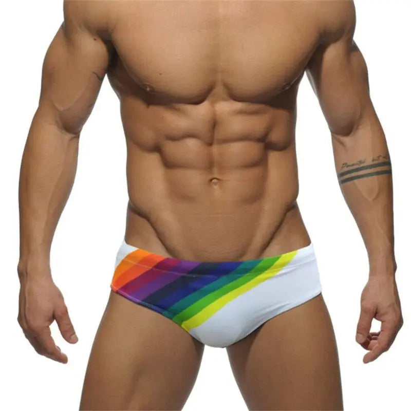 Rainbow Jock Swim Brief