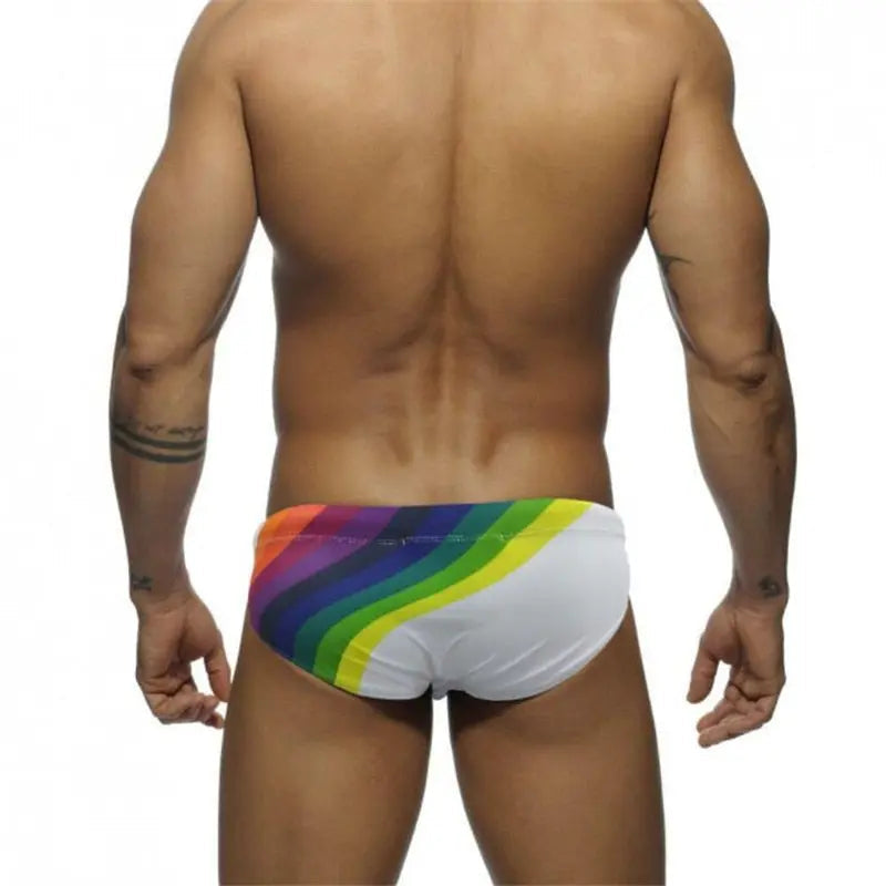 Rainbow Jock Swim Brief