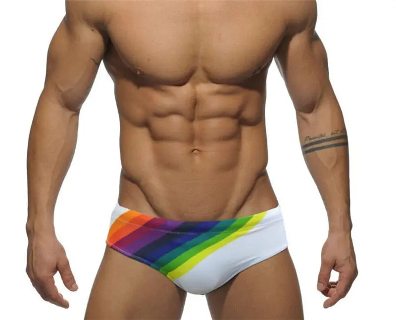 Rainbow Jock Swim Brief