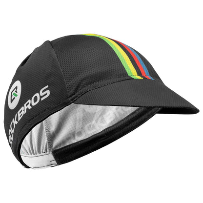 ROCKBROS Cycling Cap Sun Visor Ployester Breathable Rainbow Hat for Men Women