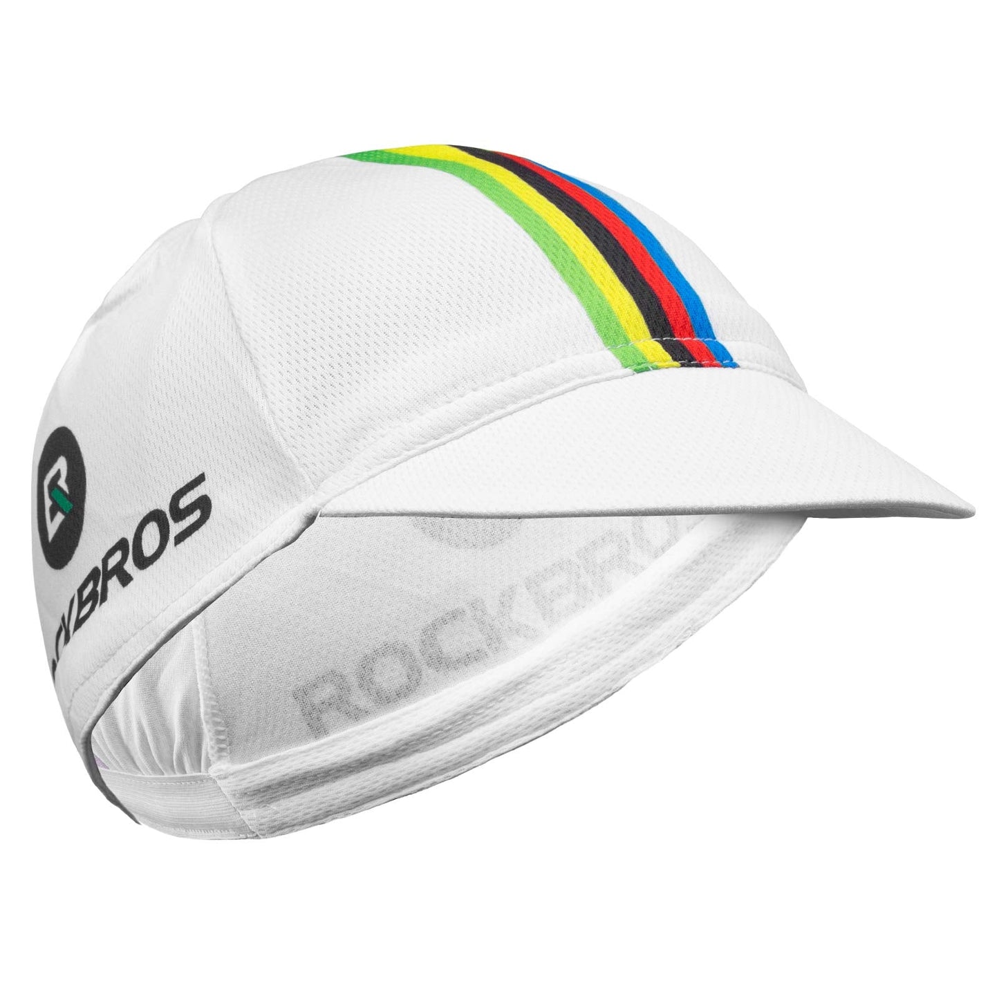 ROCKBROS Cycling Cap Sun Visor Ployester Breathable Rainbow Hat for Men Women