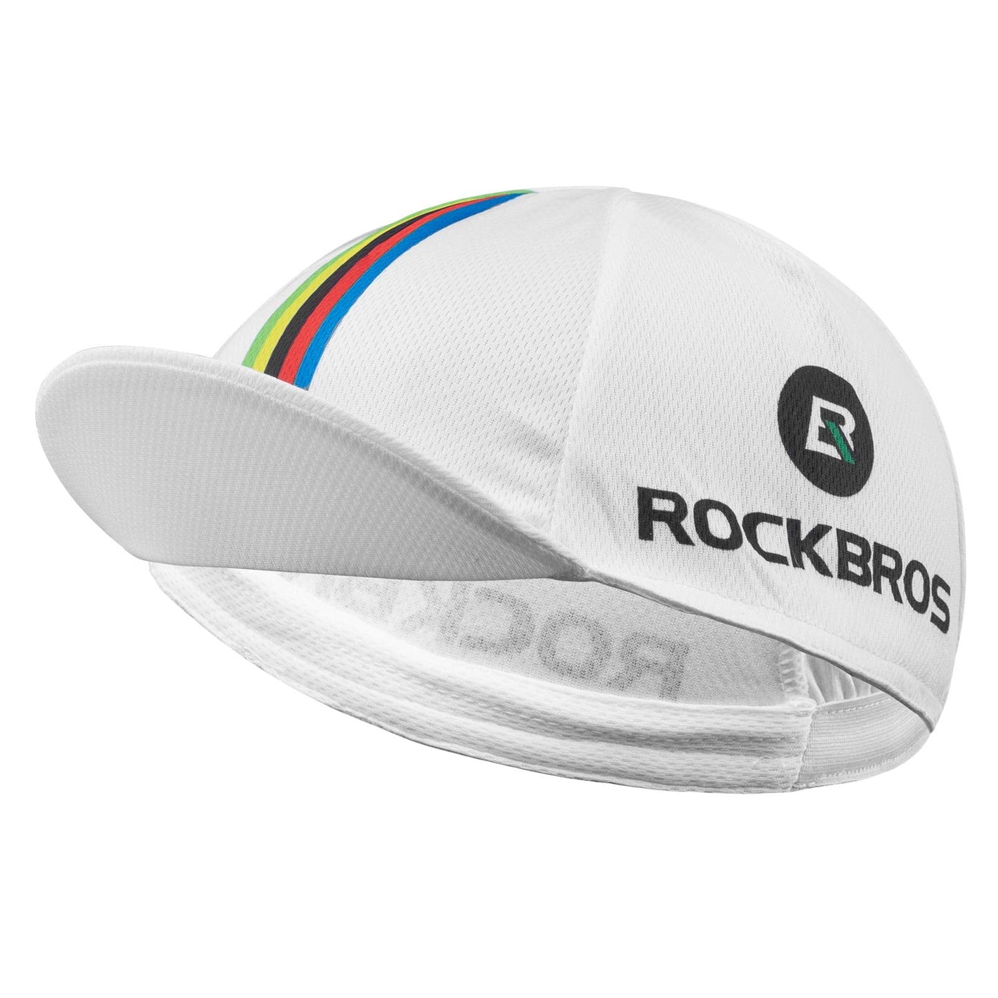 ROCKBROS Cycling Cap Sun Visor Ployester Breathable Rainbow Hat for Men Women