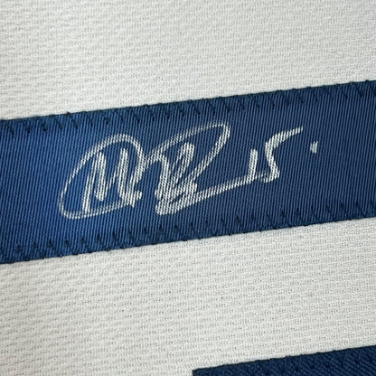 Framed Autographed/Signed Megan Rapinoe 35x39 White Soccer Team USA United States World Cup Jersey JSA COA