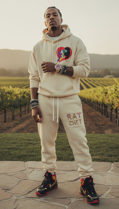 RatChet BunneeZ Contrast Piping Raglan Hoodie