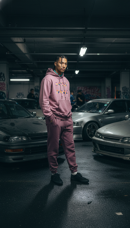 Ratchet Bunneez Ombre Stone Washed Colorpointed Hoodie