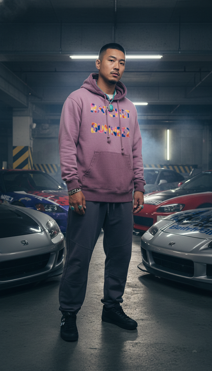 Ratchet Bunneez Ombre Stone Washed Colorpointed Hoodie