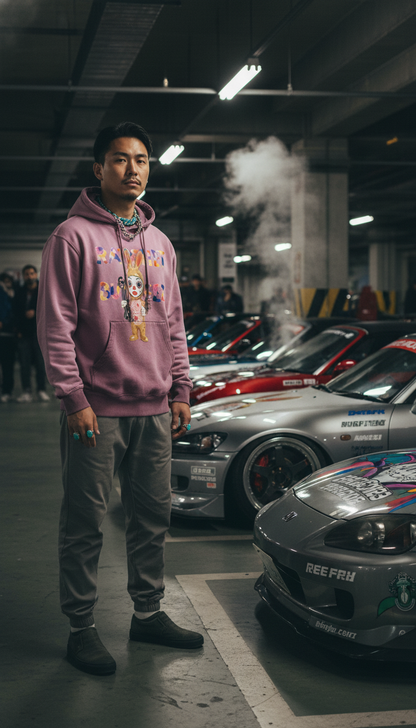 Ratchet Bunneez Ombre Stone Washed Colorpointed Hoodie