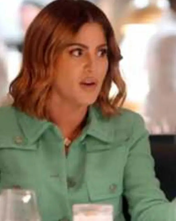 Real Housewives of Miami S07 Stephanie Shojaee Green Jacket