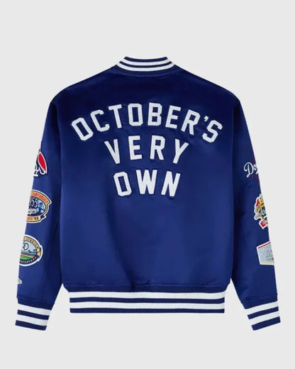 OVO x New Era x MLB Dodgers Varsity Jacket