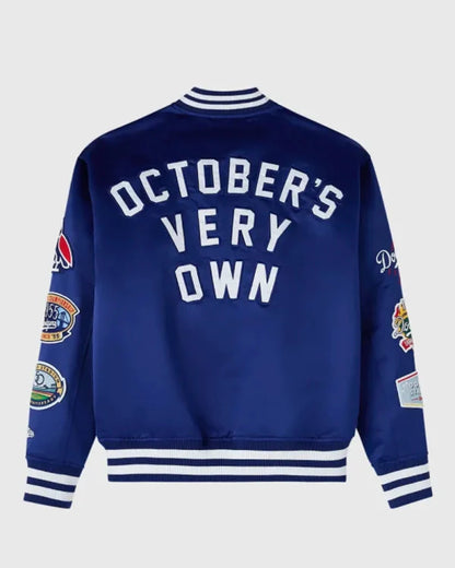 OVO x New Era x MLB Dodgers Varsity Jacket
