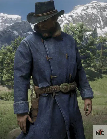 Red Dead Redemption 2 Arthur Morgan Gaming Blue Coat