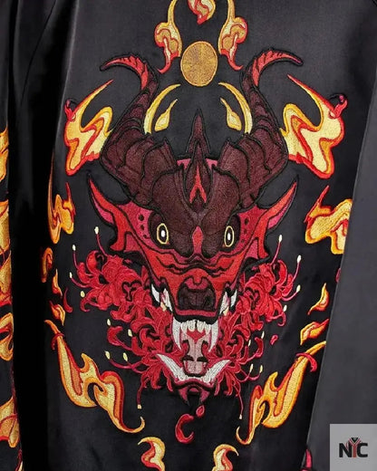 Red Dragon Sukajan Bomber Jacket