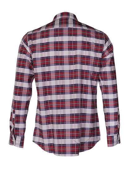 The Titan - Red/White/Blue Pattern Long Sleeve