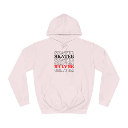 Red Statement Skater Unisex Hoodie