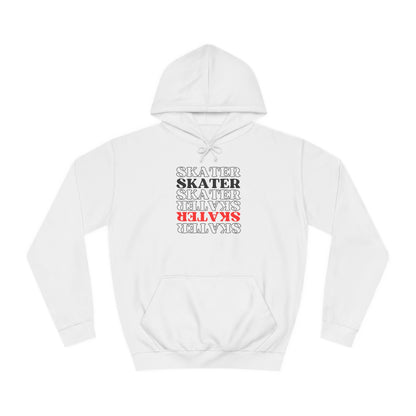 Red Statement Skater Unisex Hoodie