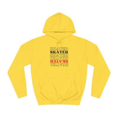 Red Statement Skater Unisex Hoodie