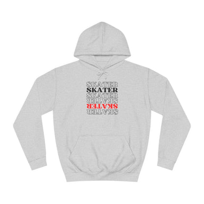 Red Statement Skater Unisex Hoodie