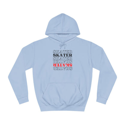 Red Statement Skater Unisex Hoodie