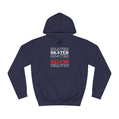 Red Statement Skater Unisex Hoodie
