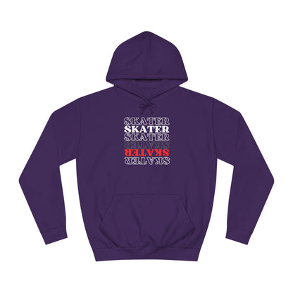 Red Statement Skater Unisex Hoodie