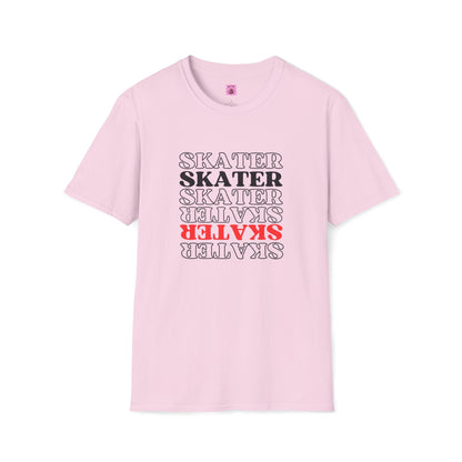 Red Statement Skater Unisex T-Shirt