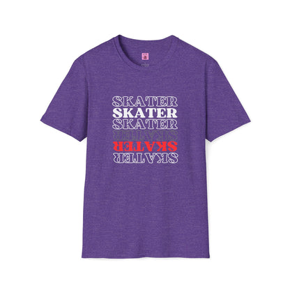 Red Statement Skater Unisex T-Shirt