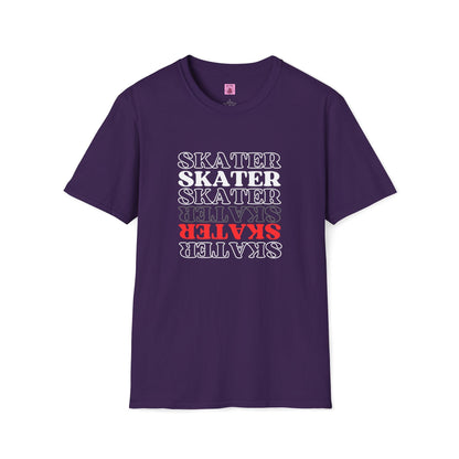 Red Statement Skater Unisex T-Shirt