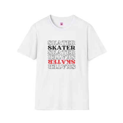 Red Statement Skater Unisex T-Shirt