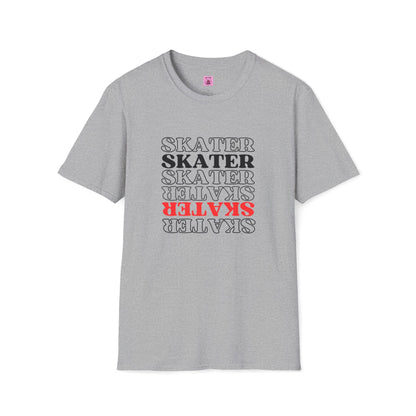 Red Statement Skater Unisex T-Shirt