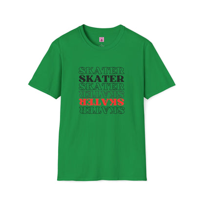 Red Statement Skater Unisex T-Shirt