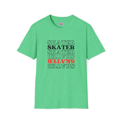 Red Statement Skater Unisex T-Shirt