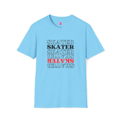 Red Statement Skater Unisex T-Shirt