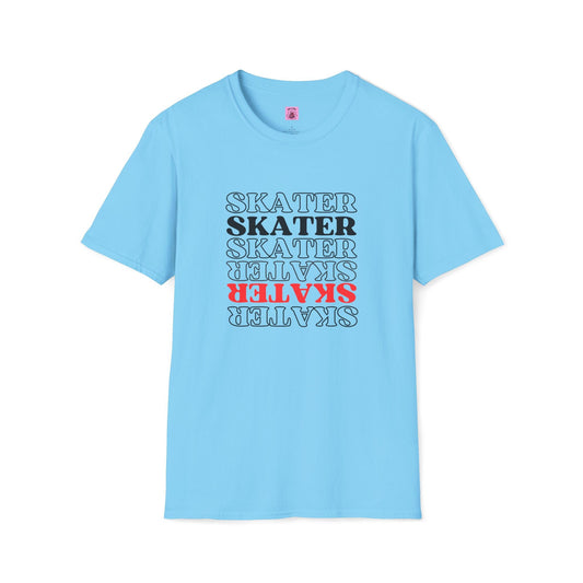 Red Statement Skater Unisex T-Shirt