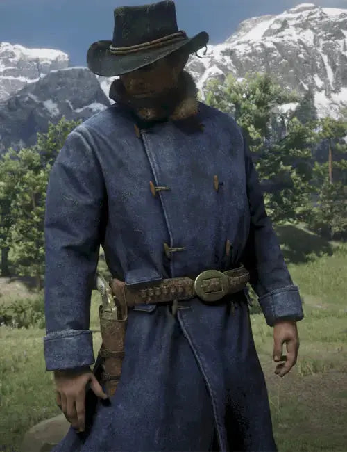 Red Dead Redemption 2 Arthur Morgan Gaming Blue Coat