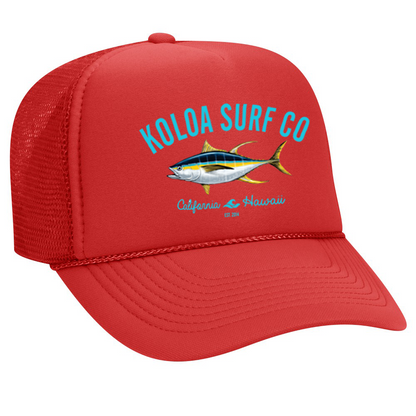 Koloa Yellowfin Foam Trucker Hat