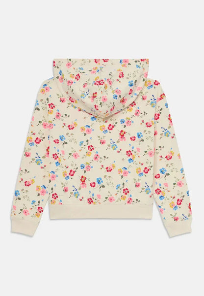 Relaxed Gap Logo Off White Hoodie