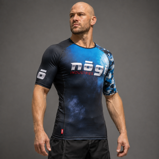 Resistance Camo Short Sleeve Rash Guard
