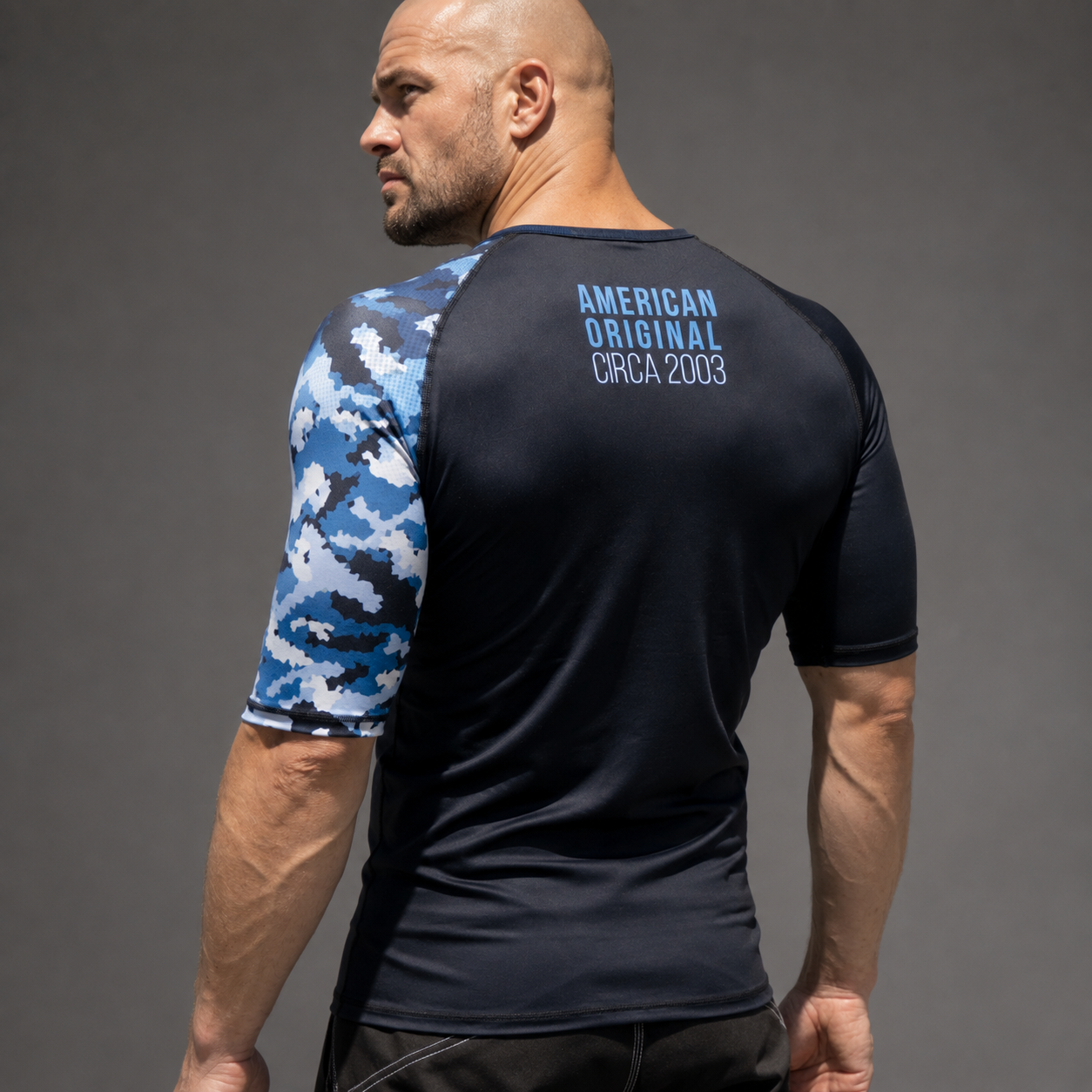 Resistance Camo Short Sleeve Rash Guard