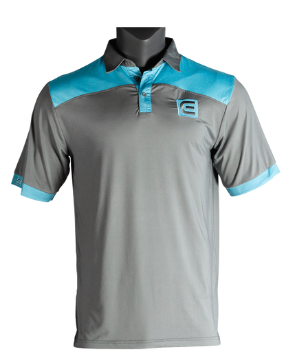 Rockwell Poly-Blend Polo - Gray/Shark