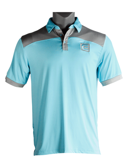 Rockwell Poly-Blend Polo - Shark/Gray