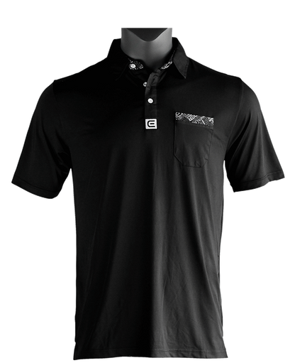 Rockwell Poly-Blend Polo - Black