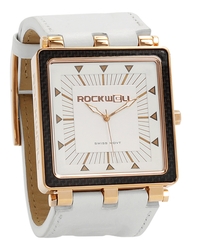 CF Leather (Rose Gold/White) Watch